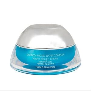 Quench Micro Water Complex Night Relief Crème Dome Bottle